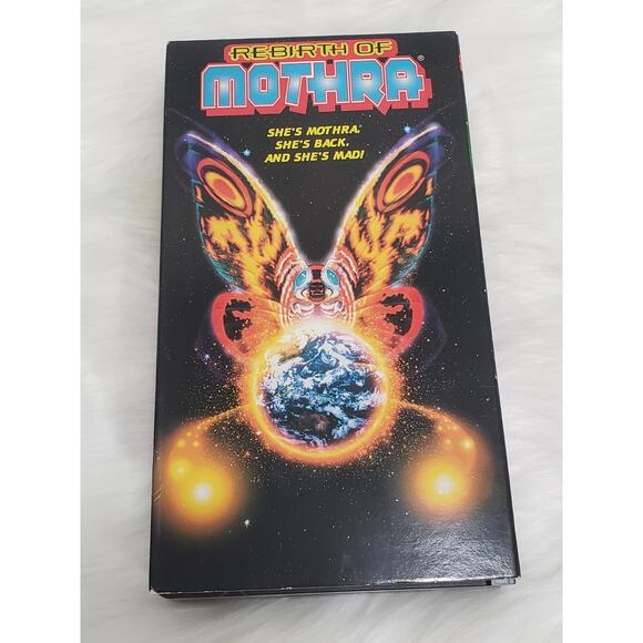 Rebirth of Mothra (VHS, 1999,‎ Original Japanese Dubbed English) - Picture 1 of 8